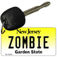 Zombie New Jersey State License Plate Tag Key Chain KC-10164