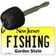 Fishing New Jersey State License Plate Tag Key Chain KC-10167