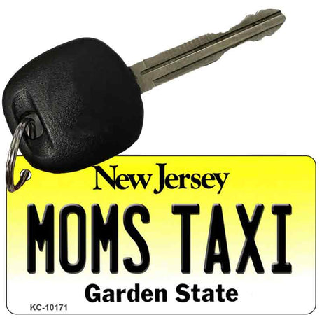 Moms Taxi New Jersey State License Plate Tag Key Chain KC-10171