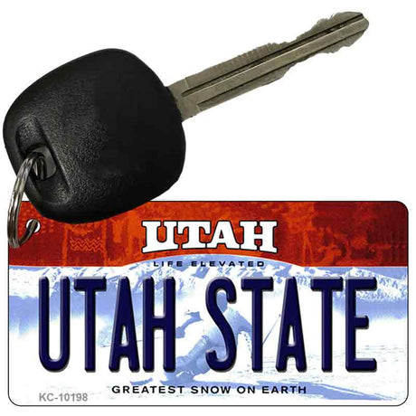 Utah State Utah State License Plate Tag Key Chain KC-10198