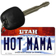 Hot Mama Utah State License Plate Tag Key Chain KC-10208