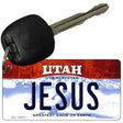 Jesus Utah State License Plate Tag Key Chain KC-10211