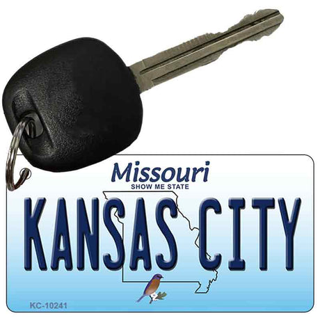 Kansas City Missouri State License Plate Tag Key Chain KC-10241