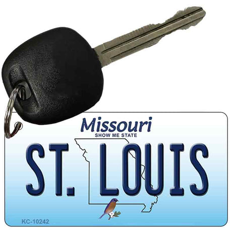 St. Louis Missouri State License Plate Tag Key Chain KC-10242