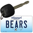 Bears Missouri State License Plate Tag Key Chain KC-10251