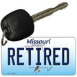 Retired Missouri State License Plate Tag Key Chain KC-10257