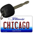 Chicago Illinois State License Plate Tag Key Chain KC-10282