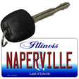 Naperville Illinois State License Plate Tag Key Chain KC-10286