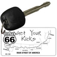 Main Street Route 66 Key Chain KC-102