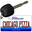 Chicago Pizza Illinois State License Plate Tag Key Chain KC-10326