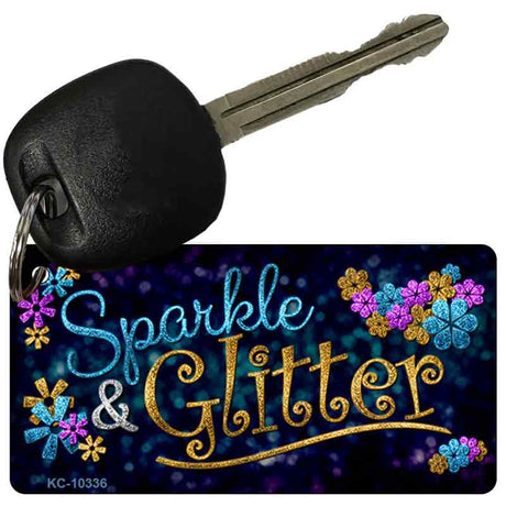 Sparkle And Glitter Novelty Aluminum Key Chain KC-10336