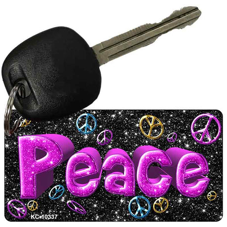 Peace Novelty Aluminum Key Chain KC-10337