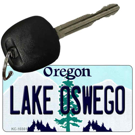 Lake Oswego Oregon State License Plate Tag Key Chain KC-10351