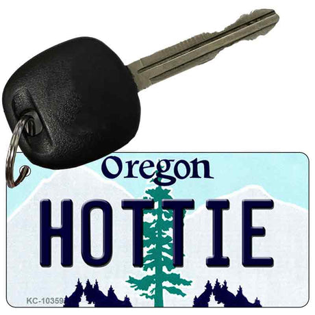 Hottie Oregon State License Plate Tag Key Chain KC-10359