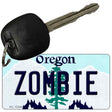 Zombie Oregon State License Plate Tag Key Chain KC-10366