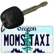 Moms Taxi Oregon State License Plate Tag Key Chain KC-10373