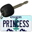 Princess Oregon State License Plate Tag Key Chain KC-10374