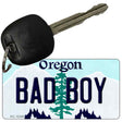 Bad Boy Oregon State License Plate Tag Key Chain KC-10380