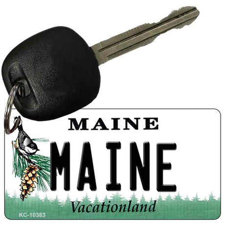 Maine State License Plate Tag Key Chain KC-10383