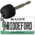 Biddeford Maine State License Plate Tag Key Chain KC-10392