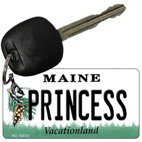 Princess Maine State License Plate Tag Key Chain KC-10414