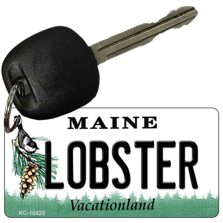 Lobster Maine State License Plate Tag Key Chain KC-10425