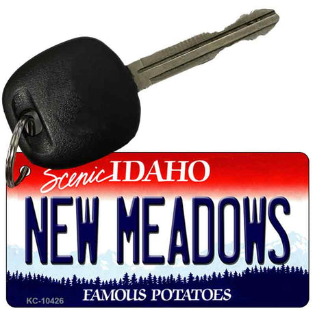 New Meadows Idaho Novelty Metal Key Chain KC-10426