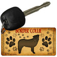 Border Collie Novelty Metal Key Chain