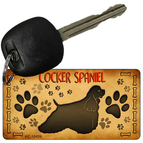 Cocker Spaniel Novelty Metal Key Chain