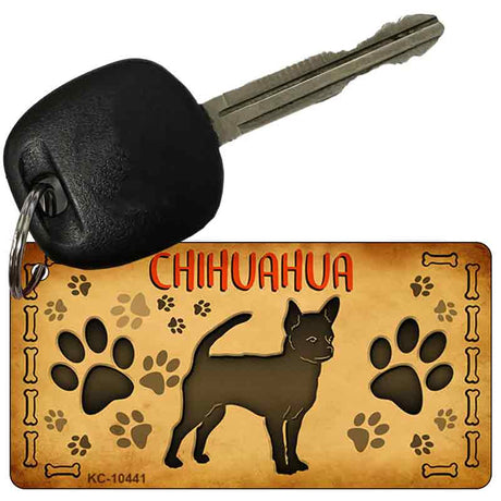 Chihuahua Novelty Metal Key Chain