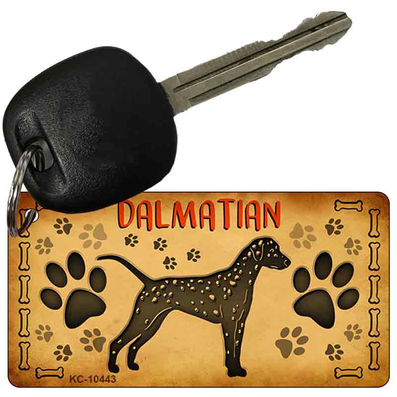 Dalmatian Novelty Metal Key Chain