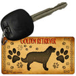 Golden Retriever Novelty Metal Key Chain