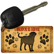 Labrador Retriever Novelty Metal Key Chain