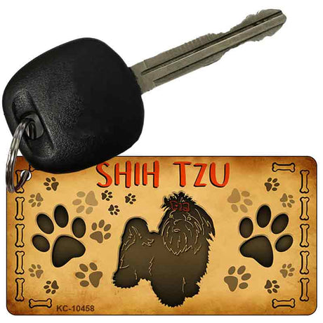 Shih Tzu Novelty Metal Key Chain