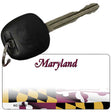 Maryland Blank State License Plate Tag Key Chain KC-10460