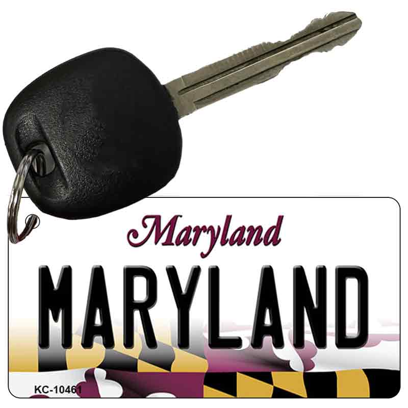 Maryland State License Plate Tag Key Chain KC-10461