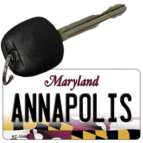 Annapolis Maryland State License Plate Tag Key Chain KC-10464