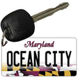 Ocean City Maryland State License Plate Tag Key Chain KC-10466