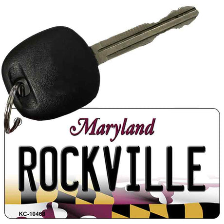 Rockville Maryland State License Plate Tag Key Chain KC-10468