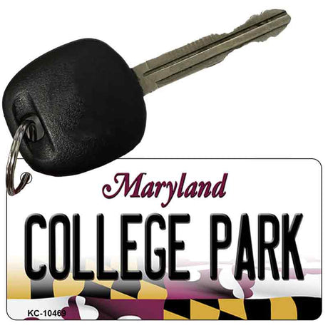 College Park Maryland State License Plate Tag Key Chain KC-10469