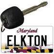 Elkton Maryland State License Plate Tag Key Chain KC-10471