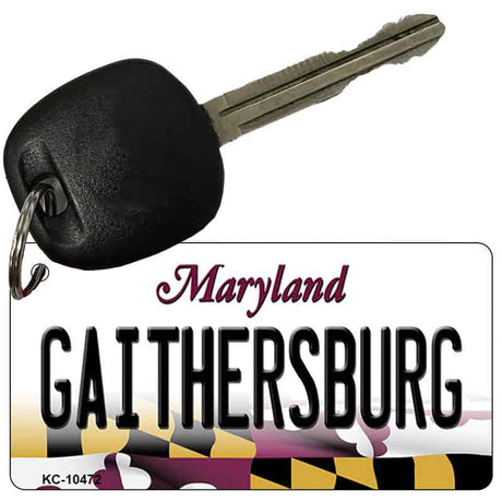 Gaithersbury Maryland State License Plate Tag Key Chain KC-10472