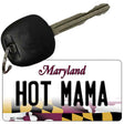 Hot Mama Maryland State License Plate Tag Key Chain KC-10487