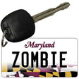 Zombie Maryland State License Plate Tag Key Chain KC-10488