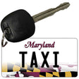 Taxi Maryland State License Plate Tag Key Chain KC-10496