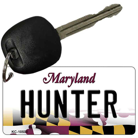 Hunter Maryland State License Plate Tag Key Chain KC-10500