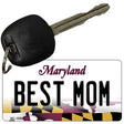 Best Mom Maryland State License Plate Tag Key Chain KC-10503