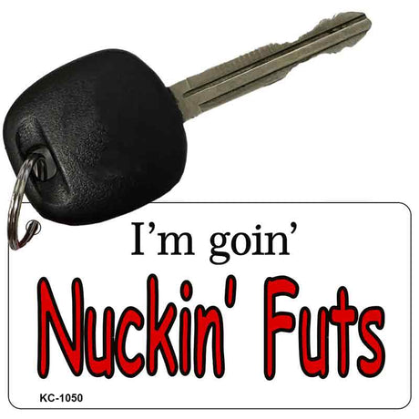 Nuckin' Futs Novelty Aluminum Key Chain KC-1050