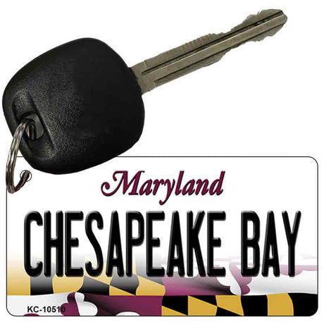 Chesapeake Bay Maryland State License Plate Tag Key Chain KC-10510