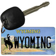 Wyoming State License Plate Tag Key Chain KC-10512